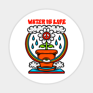 Water Is Life Magnet